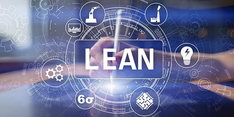 Illustrasjon: Lean produksjon